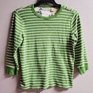 Liz Claiborne Striped Top
